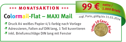 Colormail-Flat - MAXI Mail